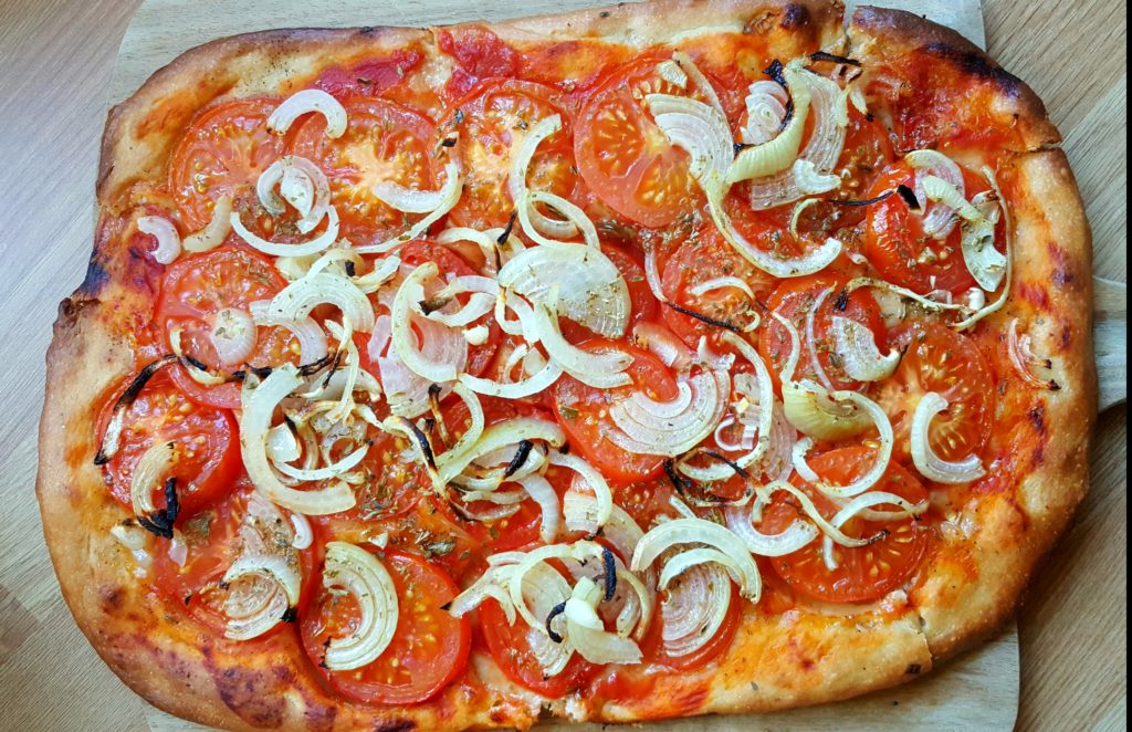 Easy pizza Greek style