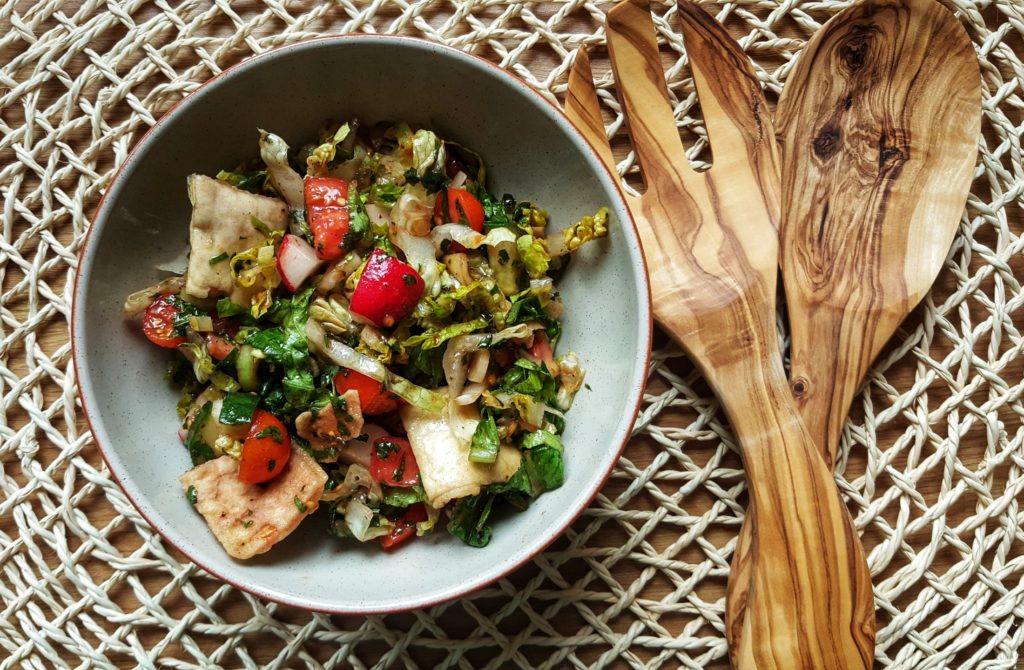 Lebanese Fattoush Salad